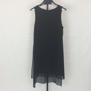 White House Black Market Black/Sheer Dress